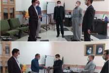 تودیع و معارفه سرپرست جدید آبفای پاوه