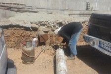 آغاز عملیات اجرایی اتصال مخزن ۳۰۰۰ زون میانی توسط آبفای پاوه