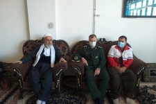 دیدار فرماندهی سپاه ناحیه پاوه با مسئول دفتر شورای نگهبان پاوه