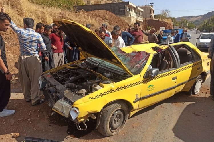 حادثه مرگبار در محور دره‌بیان پاوه