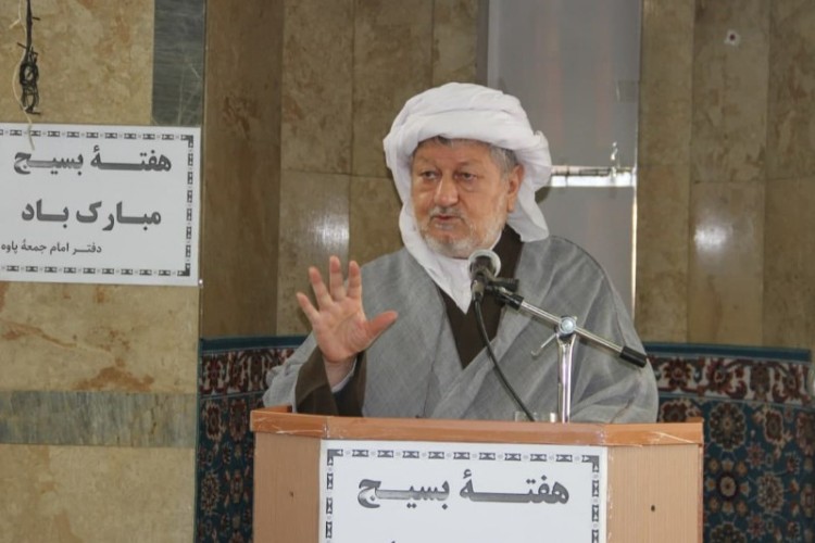 ماموستا قادری: امنیت در هر جامعه خیلی مهم و حافظان امنیت هم دارای ارزش‌اند