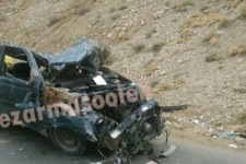 انحراف به چپ خودرو در نوسود، یک کشته برجای گذاشت