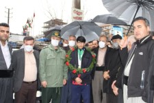 استقبال از ورزشکار پاوه با کسب مدال طلا در مسابقات پار آسیایی تنیس روی میز