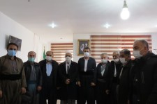 دیدار سرپرست و اعضای دفتر شورای نگهبان شهرستان پاوه با شهردار پاوه