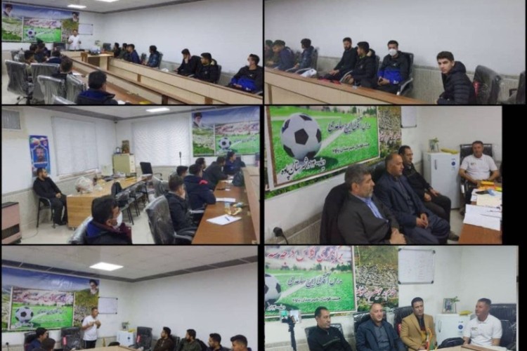 تکمیل زنجیره ورزش فوتبال با برگزاری کلاس داوری در شهرستان پاوه