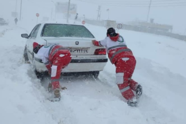 هلال احمر پاوه به حالت آماده باش درآمد