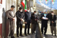 افتتاح پروژه‌های شهرداری پاوه به مناسبت دهه مبارک فجر انقلاب اسلامی