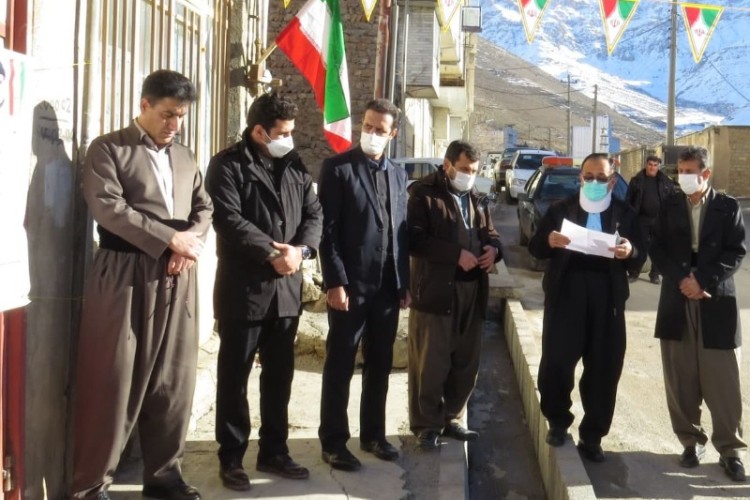 افتتاح پروژه‌های شهرداری پاوه به مناسبت دهه مبارک فجر انقلاب اسلامی