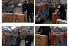 توزیع ۱۰ دستگاه بخاری در بین مددجویان بخش نوسود