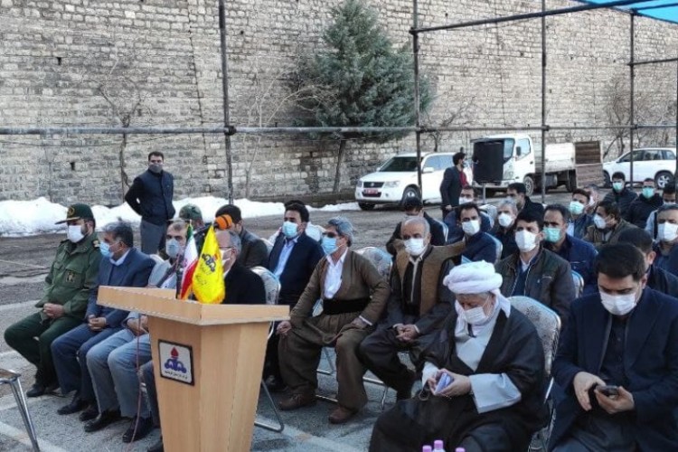 افتتاح پروژه گازرسانی به شهر نوسود