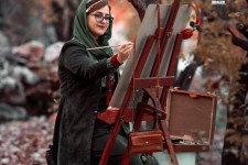 سه اثر هنرمند اهل پاوه‌ منتخب نمایشگاه نقاشی ایتالیا شد