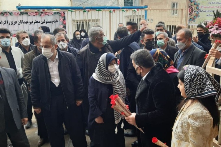 مدرسه ی 9 کلاسه ی حاج محمد ایمانی دوریسان افتتاح شد