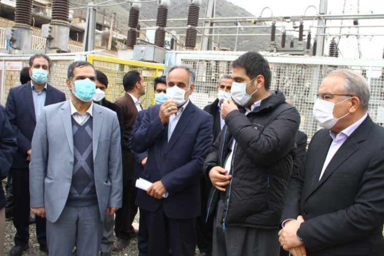 بهره برداری از نصب ترانس ماتور ۳۰ مگاواتی برق در پاوه