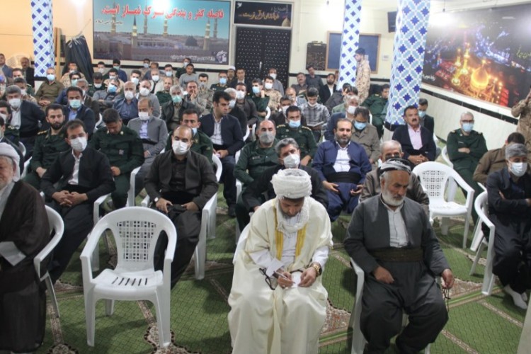 از برگزاری مراسم بزرگداشت اولین سالگرد شهادت سردار حجازی در پاوه