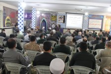 مراسم بزرگداشت اولین سالگرد شهادت سردار حجازی در پاوه برگزار شد