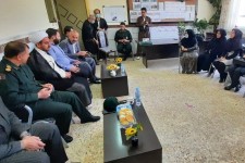 بازدید فرماندار و فرماندهی ناحیه پاوه از مدارس این شهرستان