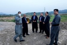 بازدید شهردار و شورای شهر پاوه از سایت پسماند سریاس و کشتارگاه شهرستان