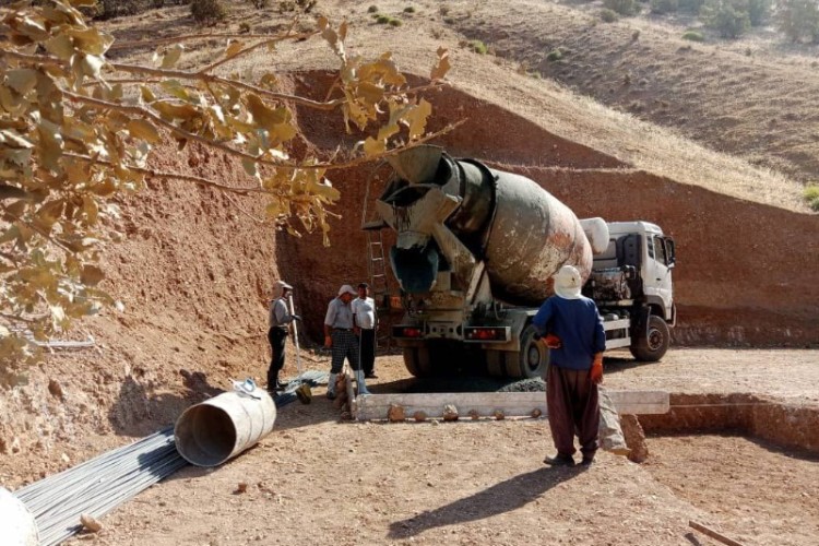 پروژه آبرسانی به روستای دودان بخش باینگان آغاز شد