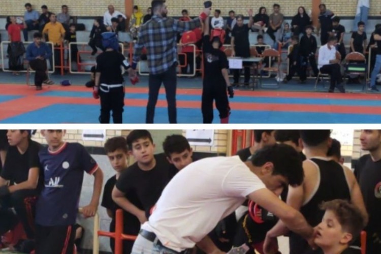 کسب نشان های رنگارنگ در مسابقات کونگ فو قهرمانی استان توسط ورزشکاران پاوه ای