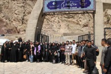 برگزاری اردوی راهیان پیشرفت دانشجویان دانشگاههای کرمانشاه در نیروگاه سد داریان+تصاویر