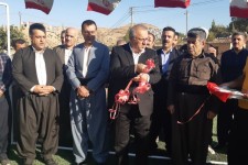 افتتاح سه طرح عمرانی در پاوه