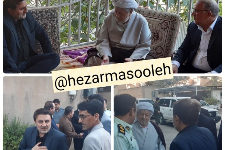 استاندار در اخرین روز از هفته دولت به پاوه امد