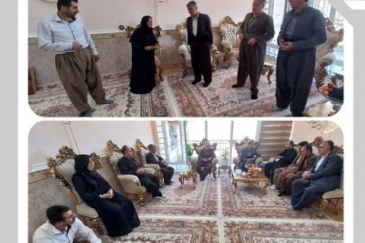 دیدار و تجلیل از خانواده معظم شهدا در پاوه