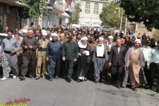 گزارش تصویری/ راهپیمایی مردم پاوه در محکومیت حرکات هنجارشکنانه