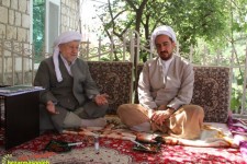 دیدار فرمانده سپاه ناحیه پاوه با ماموستا قادری+عکس