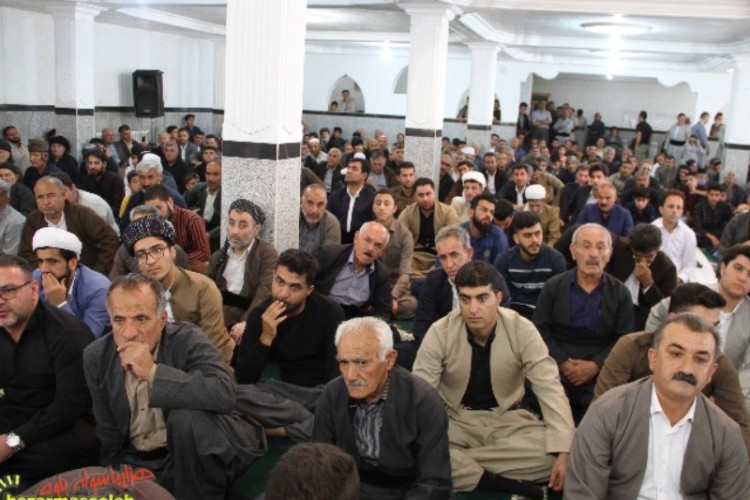 مراسم میلاد نبی مکرم اسلام(ص)در بخش باینگان پاوه برگزار شد