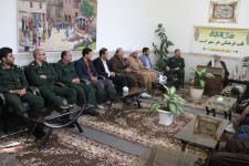 دیدار با امام جمعه پاوه بمناسبت هفته بسیج
