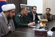 دیدار برخی از مسئولین شهرستان با فرماندهی سپاه ناحیه پاوه