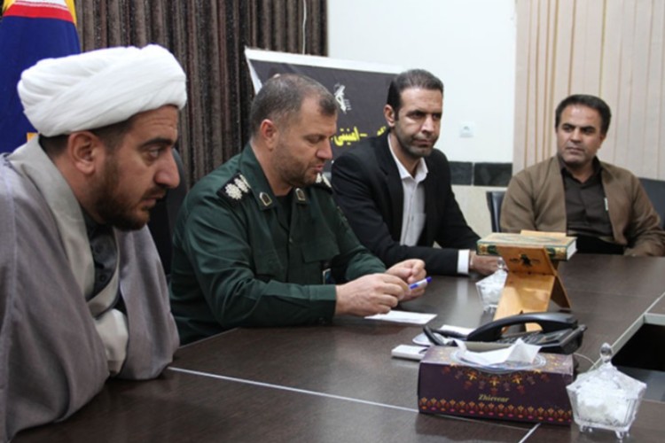 دیدار برخی از مسئولین شهرستان با فرماندهی سپاه ناحیه پاوه