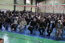 اجتماع بزرگ بسیجیان در پاوه برگزار شد