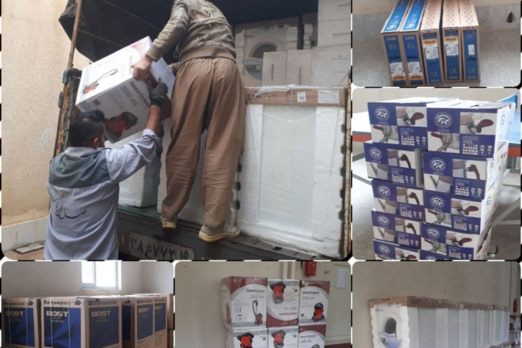 توزیع 45 سری جهیزیه در یک ماه گذشته در باینگان