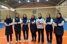 داوری بانوان پاوه ای در لیگ والیبال دسته یک کشور