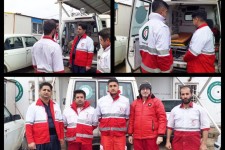 بازدید سرپرست جمعیت هلال احمر پاوه از پایگاه امداد و نجات سه‌راهی‌ باینگان