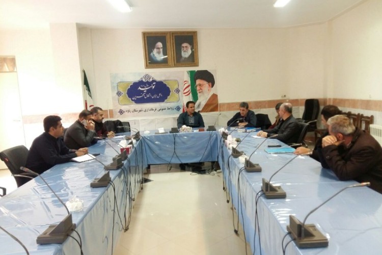 برگزاری جلسات  هماهنگی برای  بررسی  مشکلات شهری