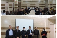 مراسم تودیع و معارفه سرپرست جدید و رئیس سابق بیمارستان قدس پاوه برگزار شد