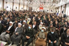 گزارش تصویری از برگزاری مراسم گرامیداشت سالروز شهادت سردار سلیمانی در پاوه