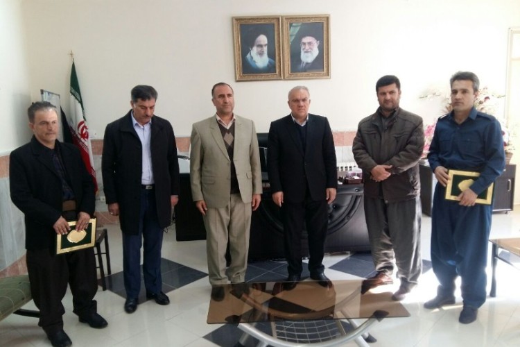 آیین تودیع و معارفه رئیس اداره حفاظت محیط زیست پاوه برگزار شد