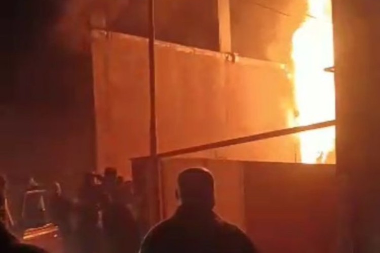 مهار اتش سوزی روستای نوریاب پاوه