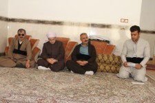 دیدار با خانواده جانباز ۷۰ درصد دوران دفاع مقدس در پاوه