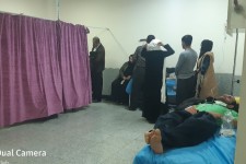 نبود تخت خالی در بیمارستان قدس پاوه و معطلی بیماران