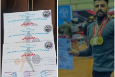 درخشش ورزشکار پاوه ای در مسابقات پاور لیفتینگ غرب کشور