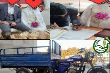 اهدای هزینه عروسی زوج پاوه ای جهت امرار معاش جوان تحصیلکرده
