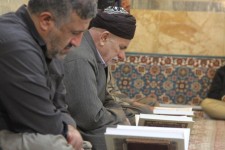 مراسم احیای شب قدر در مسجد قبای پاوه