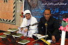 از محفل انس با قرآن کریم در مسجد جامع نسمه