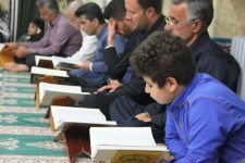 مراسم معنوی احیاء شب قدر در مسجد قبای پاوه برگزار گردید