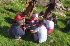 سقوط از ارتفاع جان یک بانوی ۵۰ ساله را در پاوه گرفت